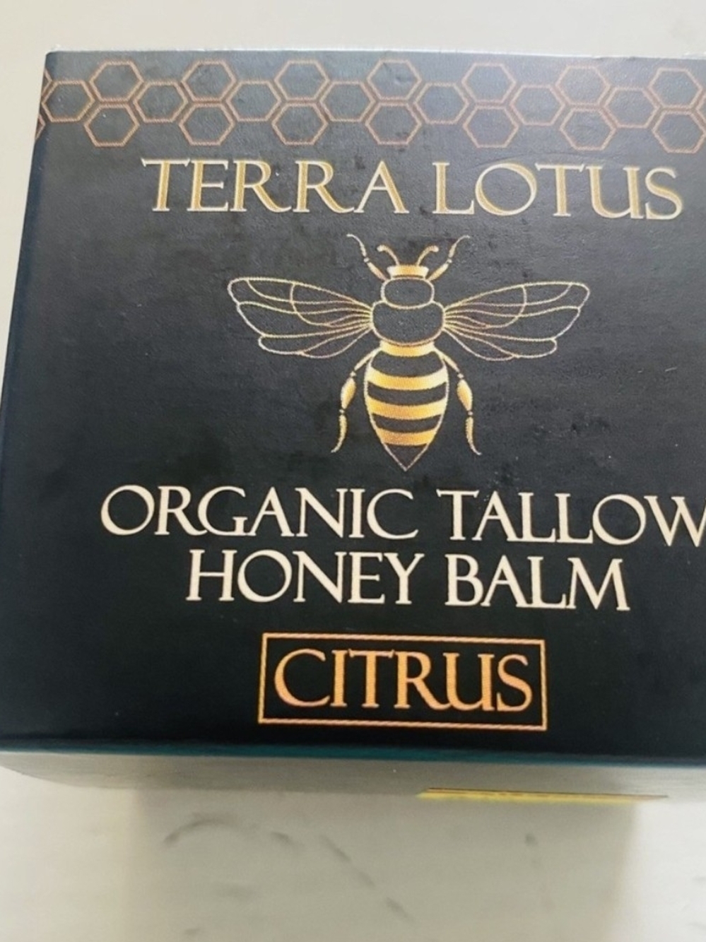 Terra Lotus Organic Tallow Honey Balm - Citrus  2oz